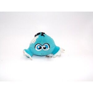 Neopets Blue Kiko McDonalds Mini Promo Plush Stuffed Toy With Clip 3"